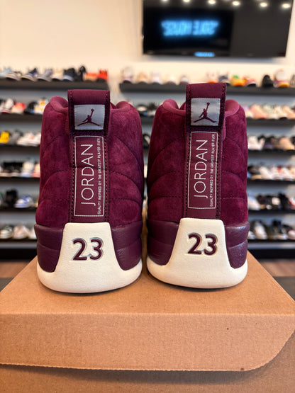 Jordan 12 Bordeaux Size 12 Pre-Owned (No Box)