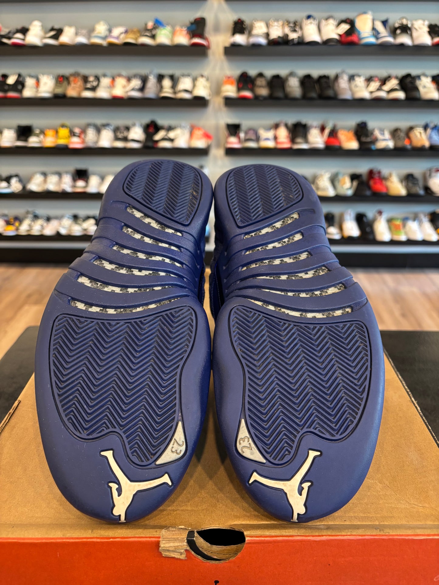Jordan 12 Blue Suede Size 10.5 Pre-Owned