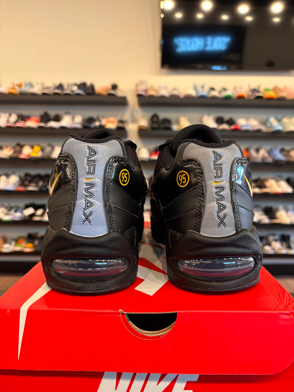 Nike Air Max 95 Big Bubble Total 90 Black Size 10 Brand New