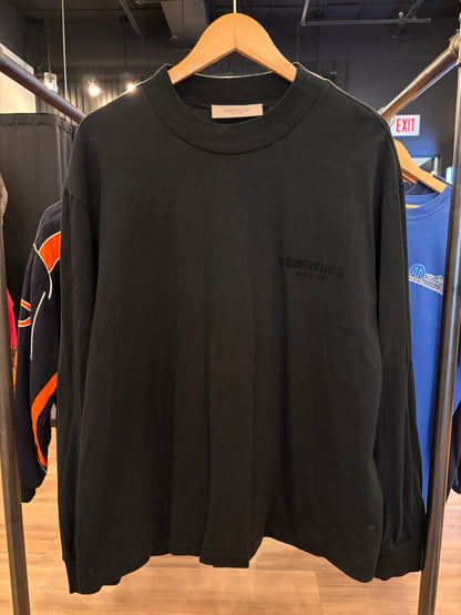 Fear Of God Essentials Long Sleeve Black Size Large Pre-Owned