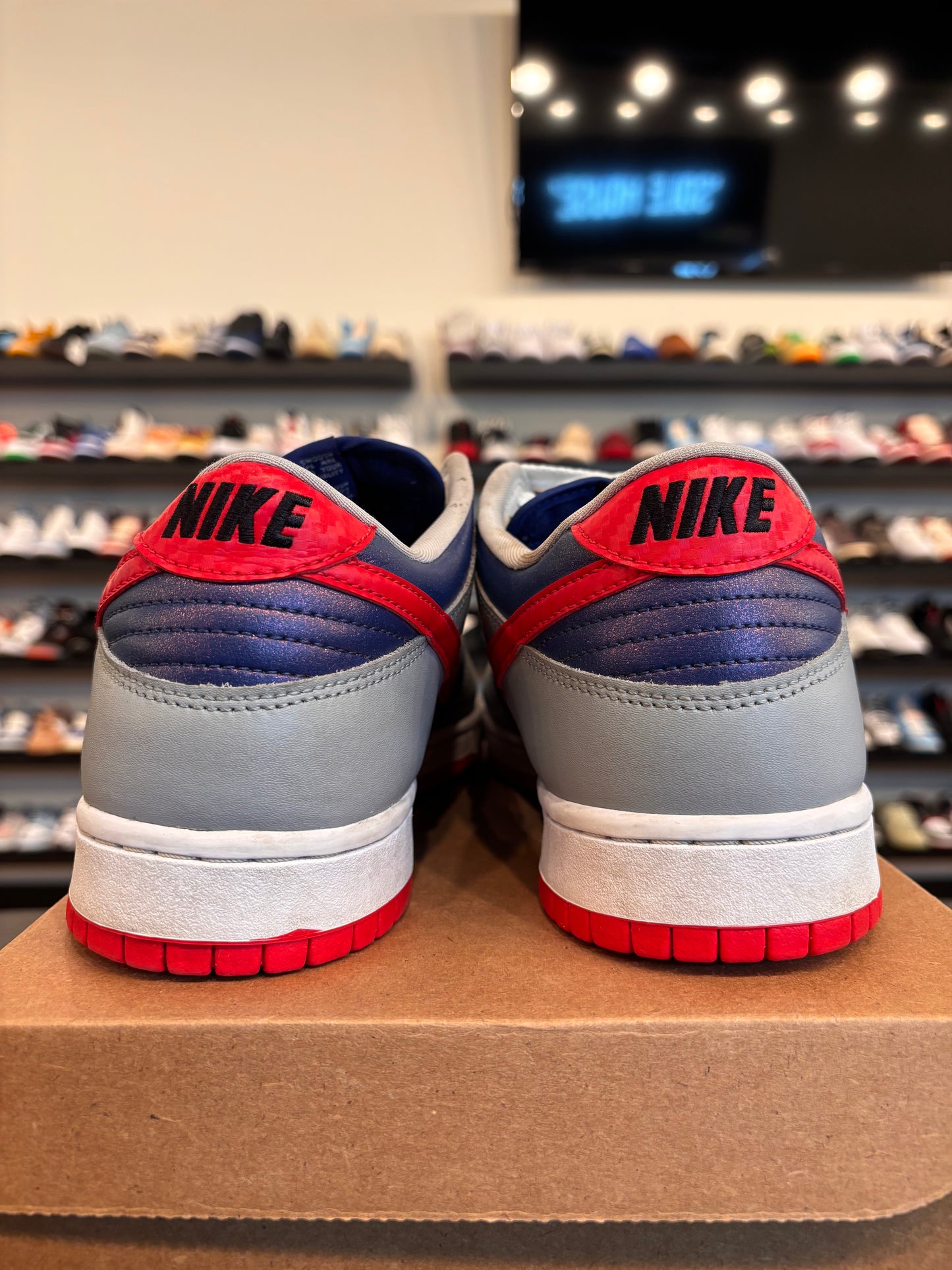 Nike Dunk Low Samba Size 12 Pre-Owned (No Box)