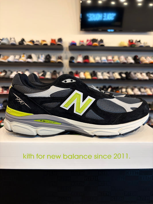 New Balance 993V3 MiUSA Kith United Arrows & Sons Black Size 10.5 Brand New