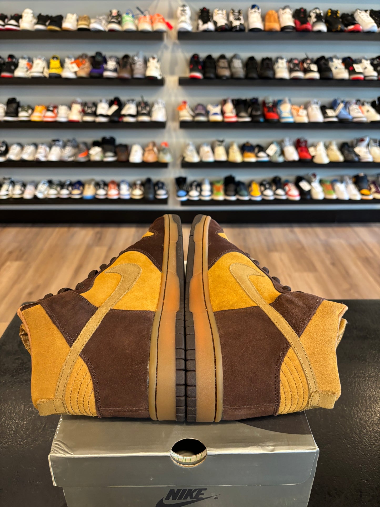 Nike SB Dunk High Brown Pack (2003) Size 10 Pre-Owned