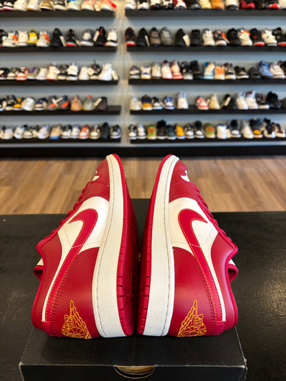 Jordan 1 Low Cardinal Red Size 10 Pre-Owned