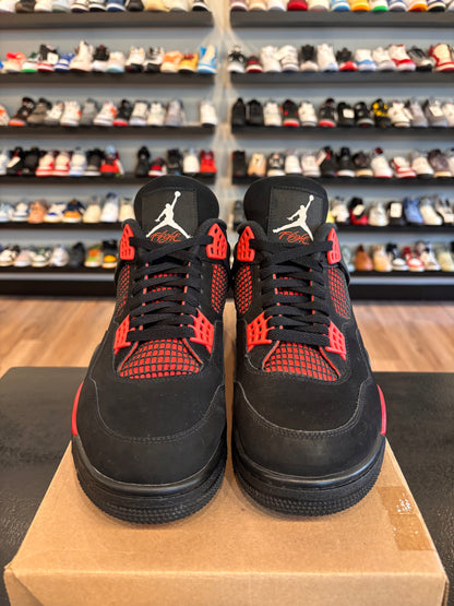 Jordan 4 Red Thunder Size 11.5 Pre-Owned (No Box)
