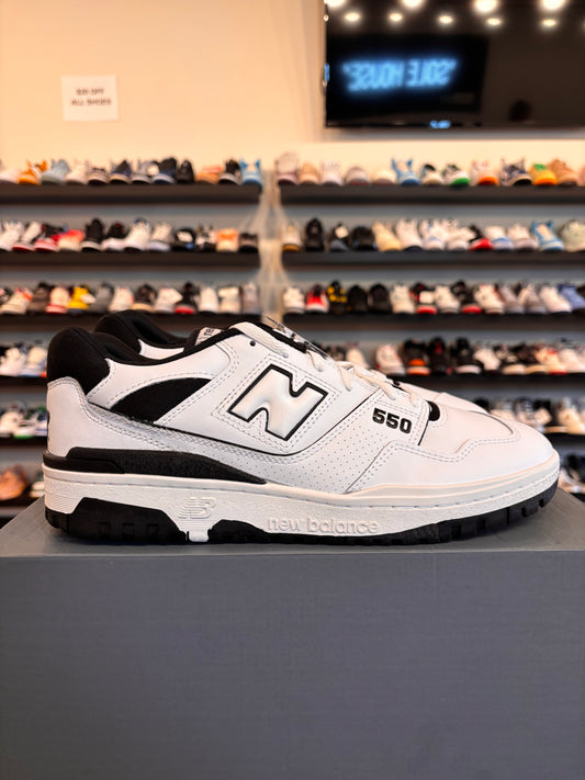 New Balance 550 White Black Size 10.5 Brand New