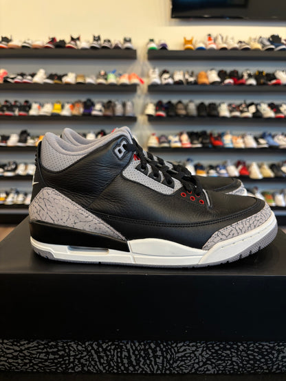Jordan 3 Black Cement Size 8 Pre-Owned