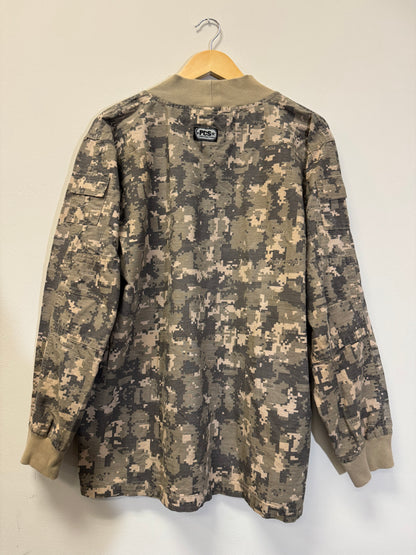 Camo Combat Digital Camo Long Sleeve Size Medium Vintage