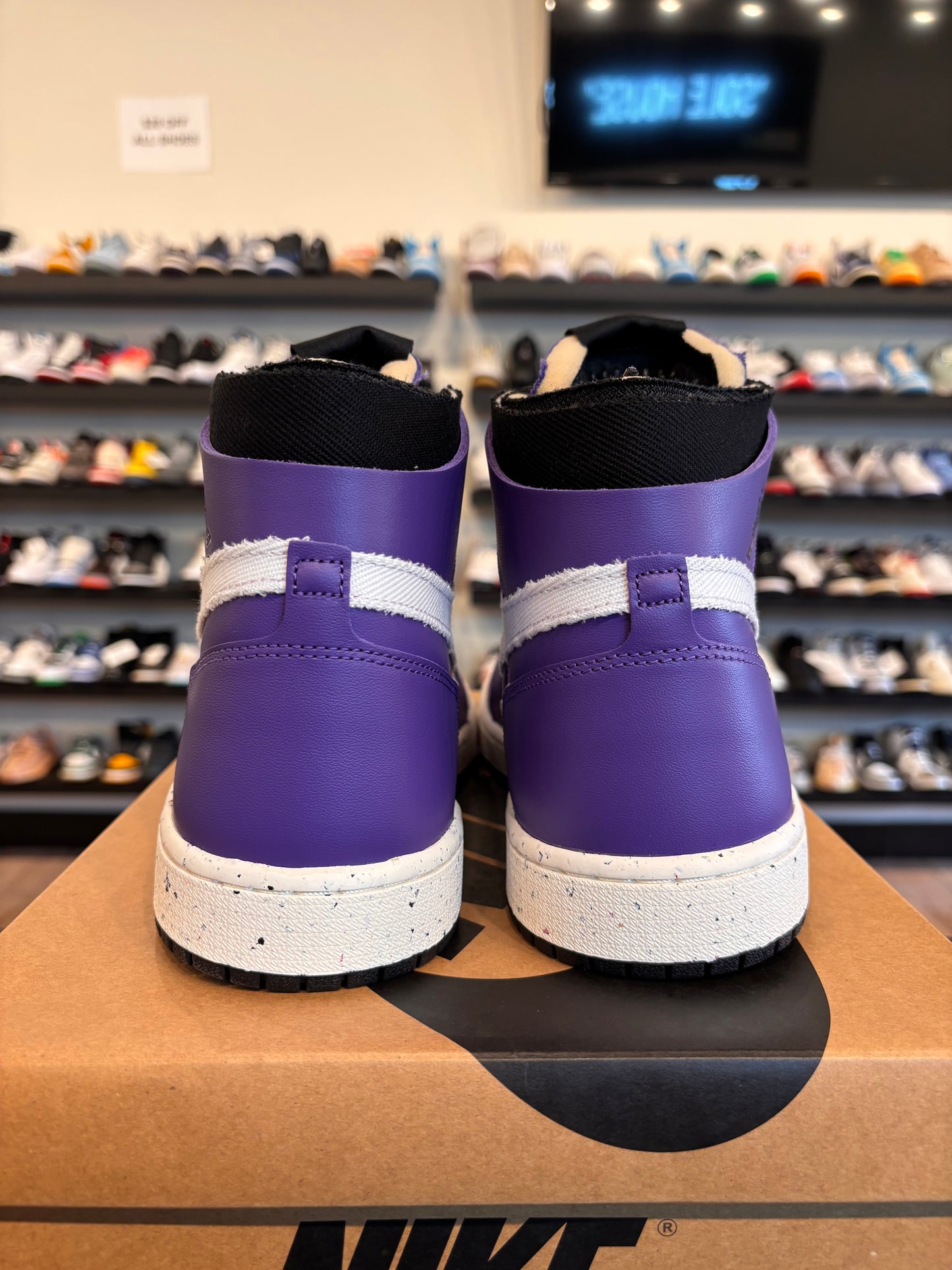 Jordan 1 Zoom Comfort Crater Purple Size 11 Brand New