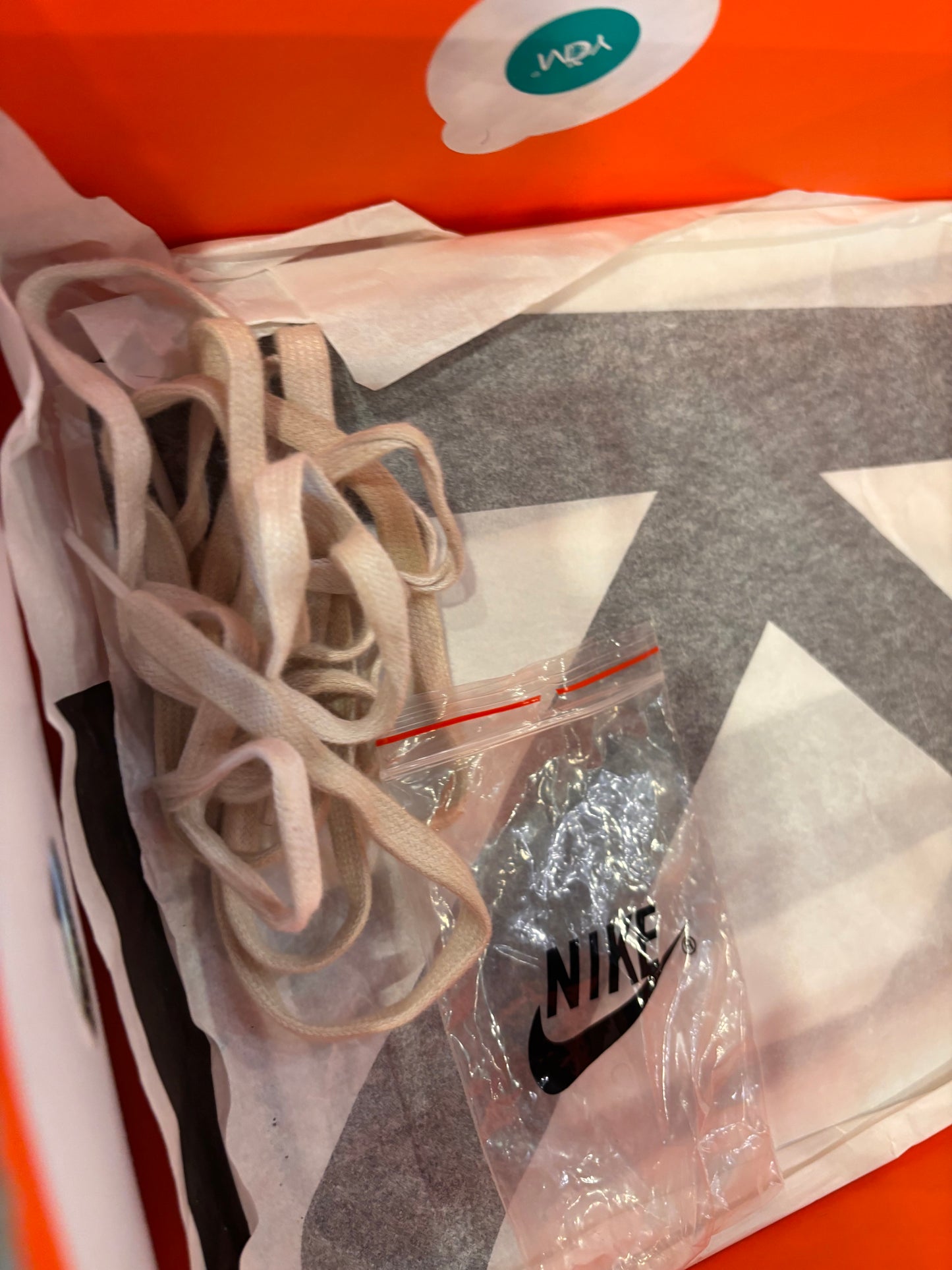 Nike Sacai Fragment Waffle Grey Size 11.5 Pre-Owned