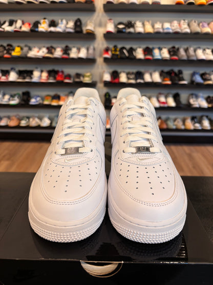 Nike Air Force 1 Low Supreme Triple White Size 9.5 Brand New