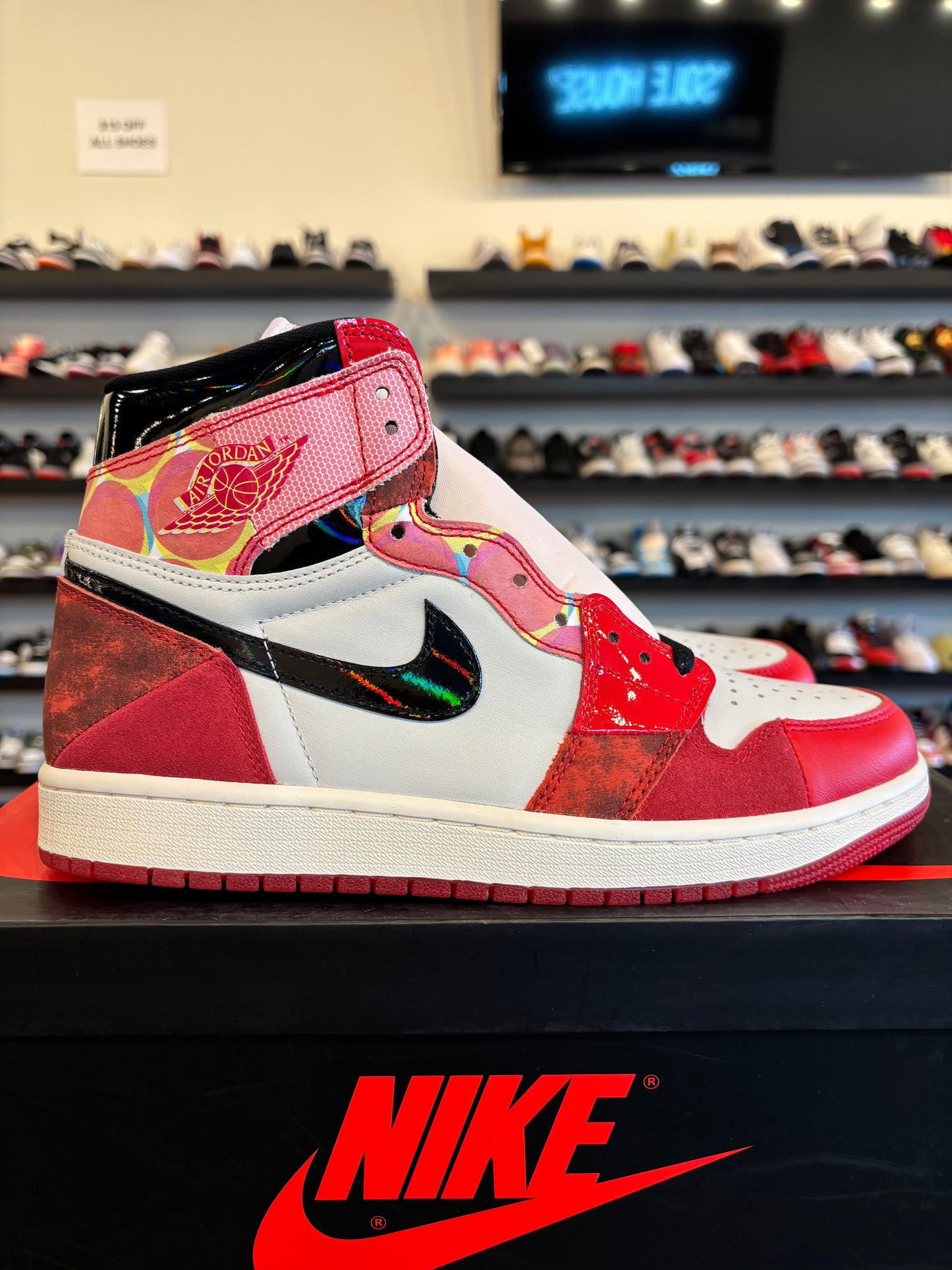 Jordan 1 Spider Man Size 9 Brand New