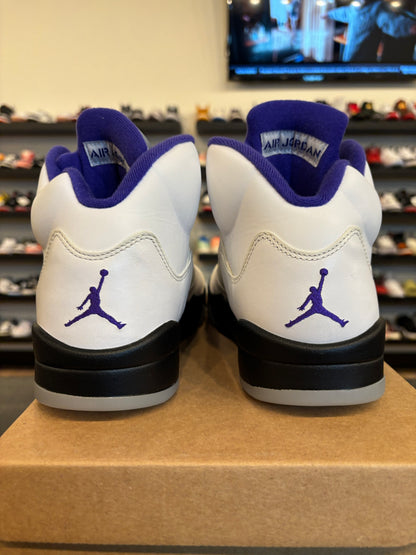Jordan 5 Dark Concord Size 10 Pre-Owned (No Box)