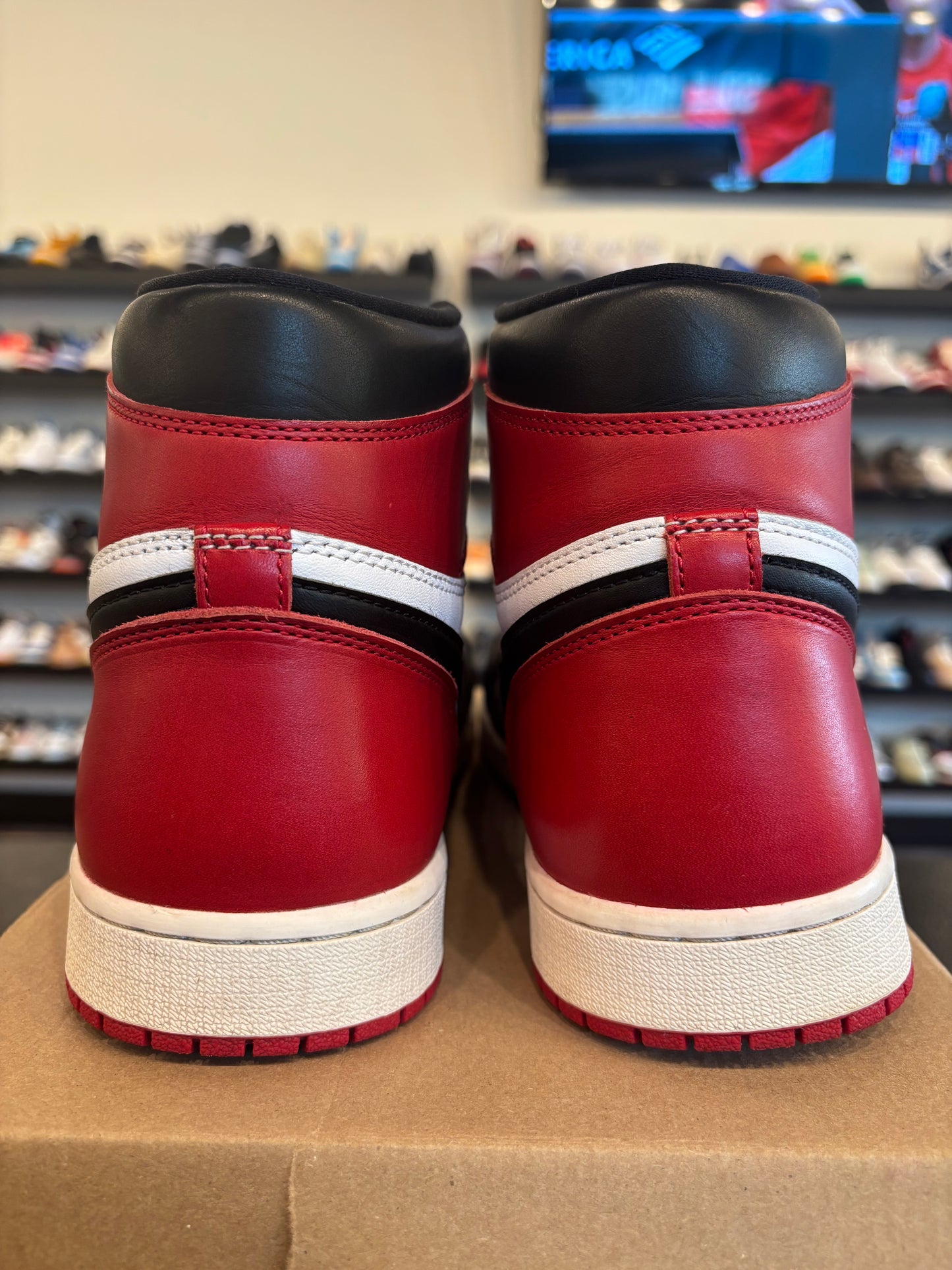 Jordan 1 Reimagined Black Toe Size 11.5 Pre-Owned (No Box)