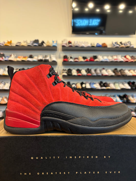 Jordan 12 Reverse Flu Game Size 10 Pre-Owned