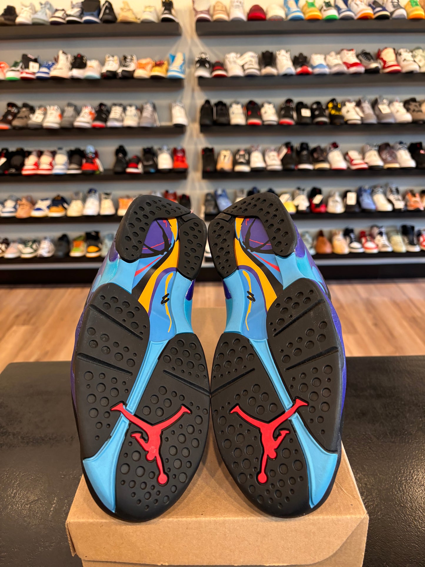Jordan 8 Aqua 2015 Size 12 Pre-Owned (No Box)