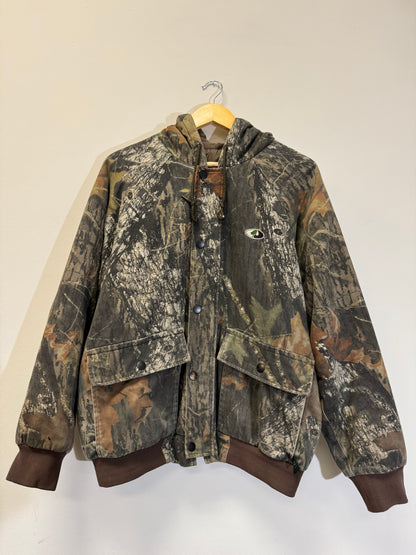 Mossy Oak Camo Jacket Size Medium Vintage