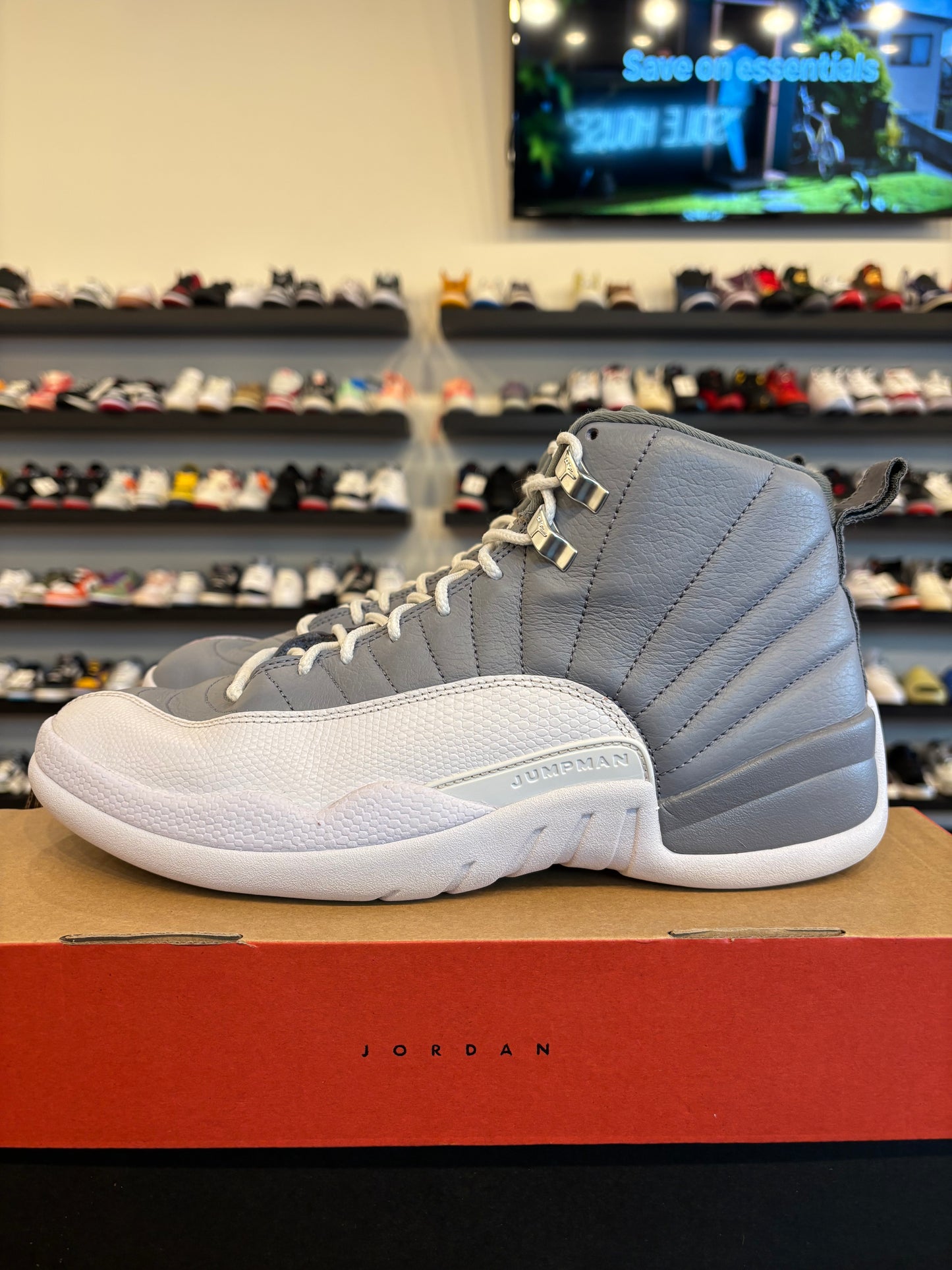 Jordan 12 Stealth Size 10 Pre-Owned