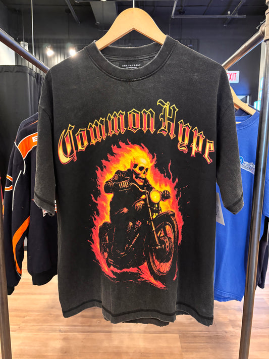 Common Hype Ghostrider Tee Size Large Brand New