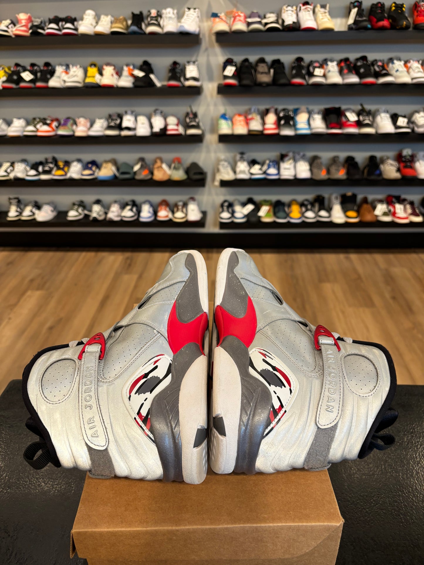 Jordan 8 Reflection Of Champions Size 11.5 Pre-Owned (No Box)
