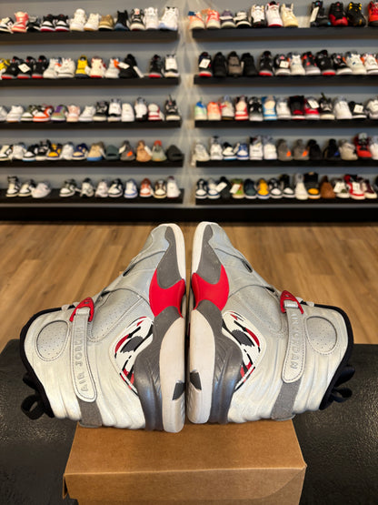 Jordan 8 Reflection Of Champions Size 11.5 Pre-Owned (No Box)