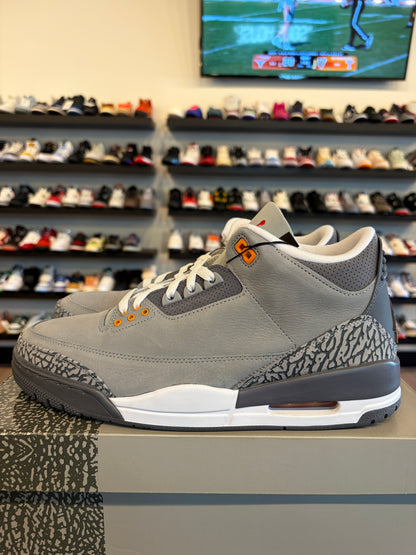 Jordan 3 Cool Grey 2021 Size 12 Brand New