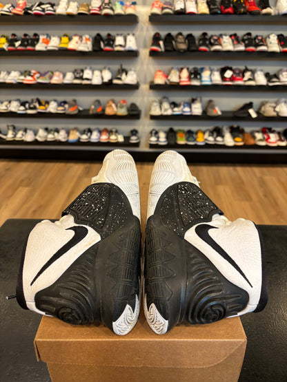 Nike Kyrie 6 White Black Size 11 Pre-Owned (No Box)