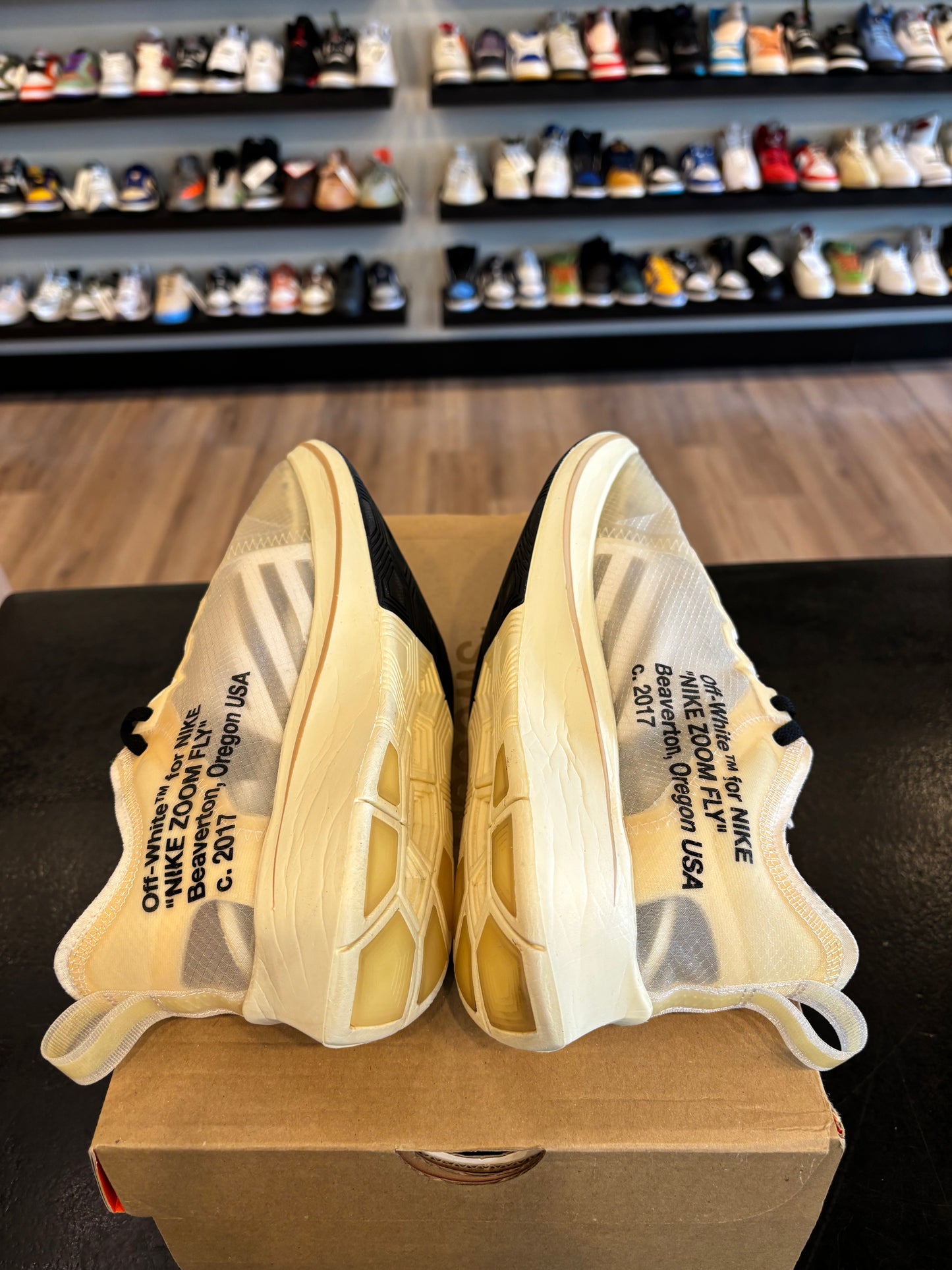 Nike Off-White Zoom Fly White Size 6.5 (8W) Pre-Owned