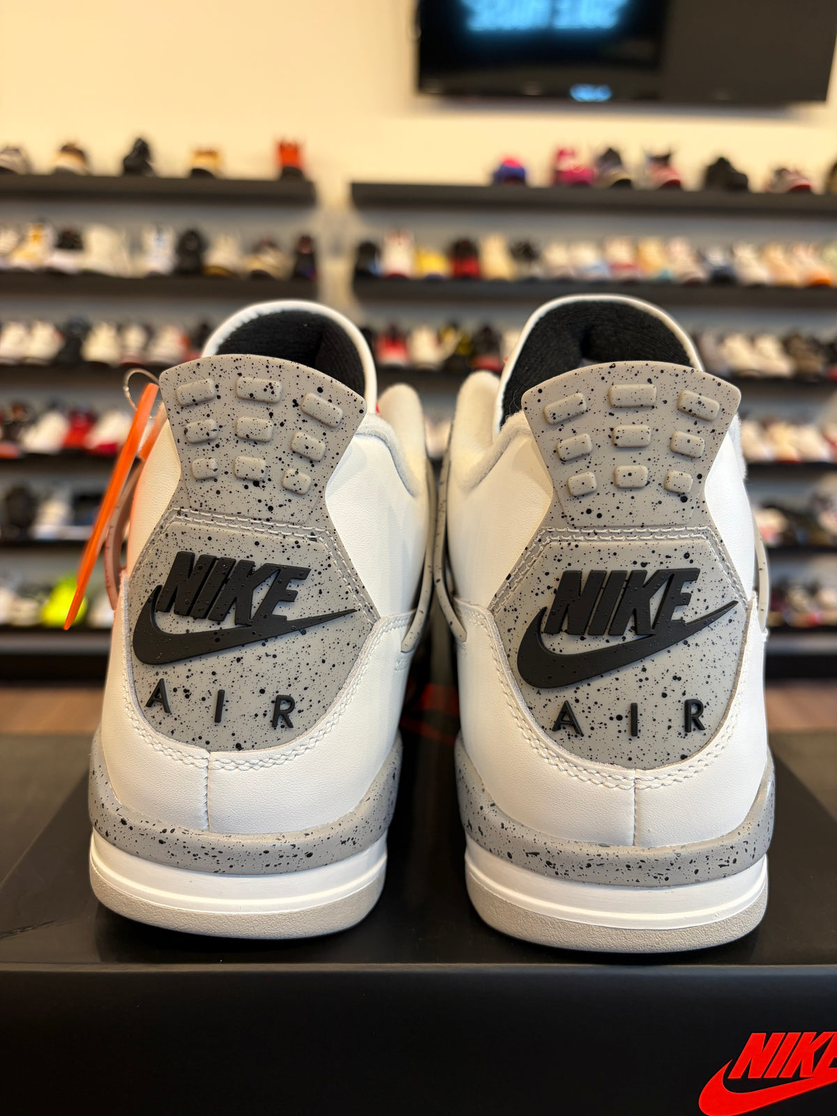 Jordan 4 White Cement 2025 Size 8.5 Brand New
