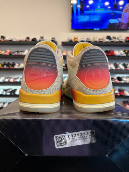 Jordan 3 J Balvin Sunset Size 13 Pre-Owned