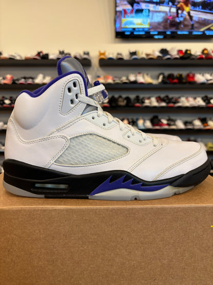Jordan 5 Dark Concord Size 10 Pre-Owned (No Box)