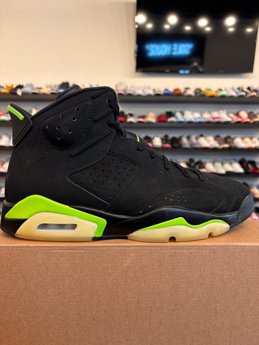 Jordan 6 Electric Green Size 12 Pre-Owned (No Box)