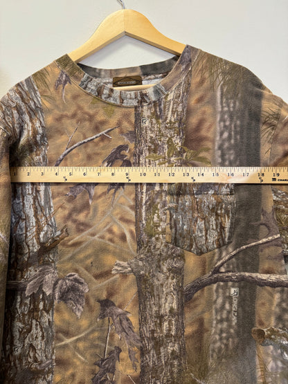 Diamondback Camo Long Sleeve Tan Size XL Vintage