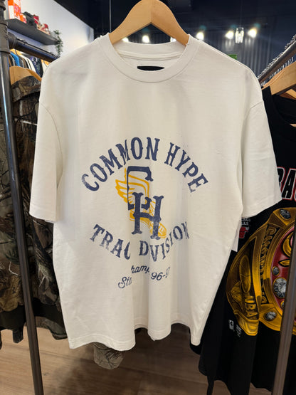 Common Hype Track Shirt White Size Medium Brand New