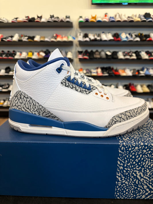 Jordan 3 Wizards Size 10 Pre-Owned