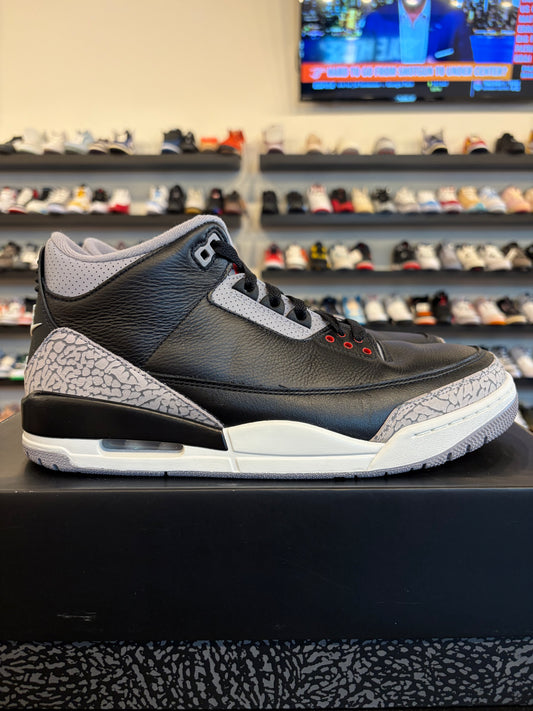 Jordan 3 Black Cement 2024 Size 11 Pre-Owned