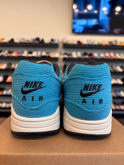 Nike Air Max 1 Blue Cord Size 11 Pre-Owned (No Box)