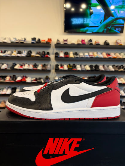 Jordan 1 Low Black Toe Size 13 Brand New