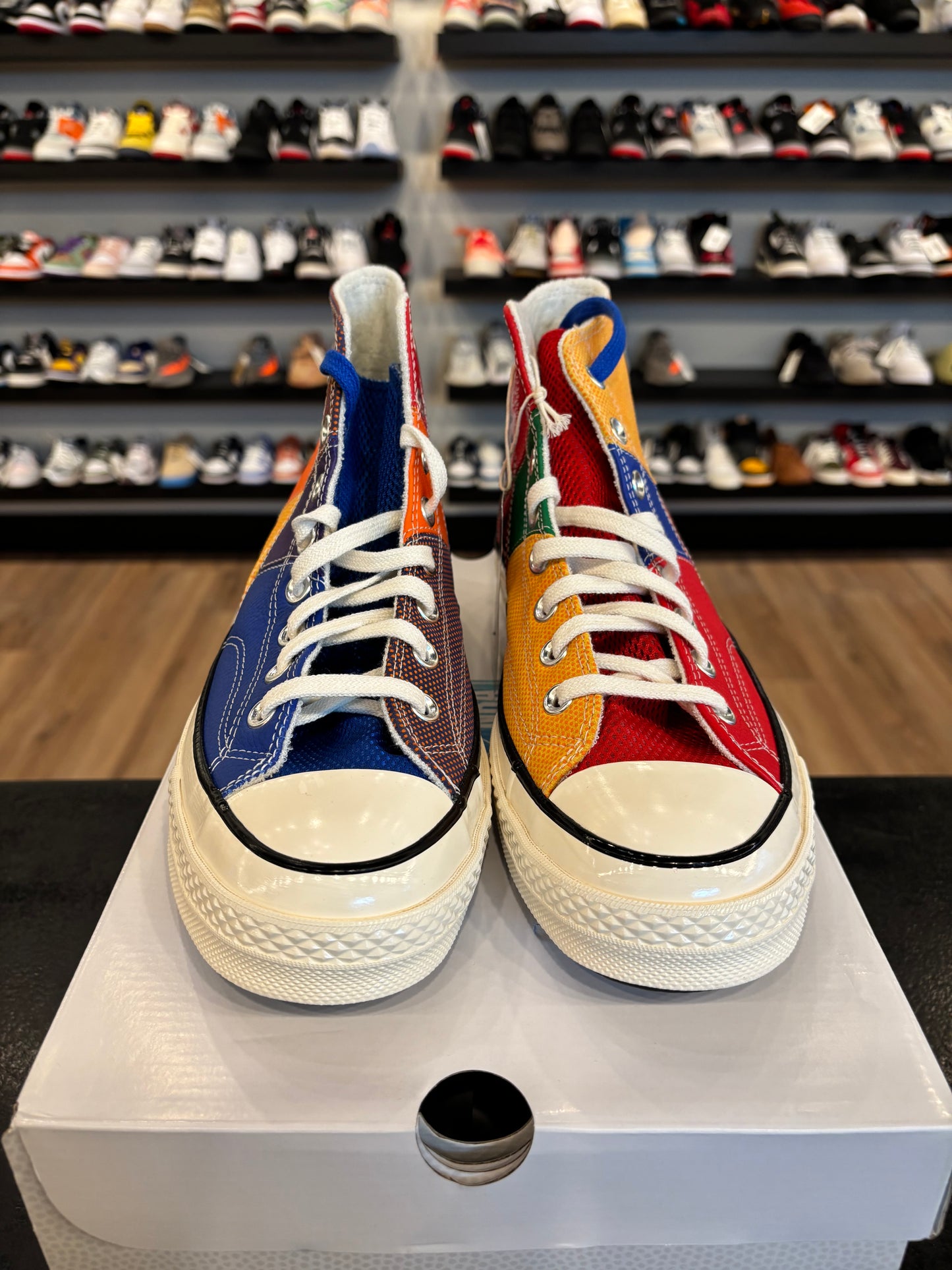 Converse Chuck Taylor NBA Patchwork Size 9 Brand New