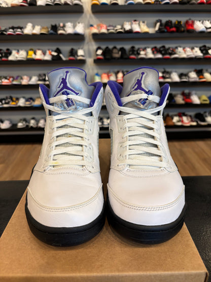 Jordan 5 Dark Concord Size 10 Pre-Owned (No Box)