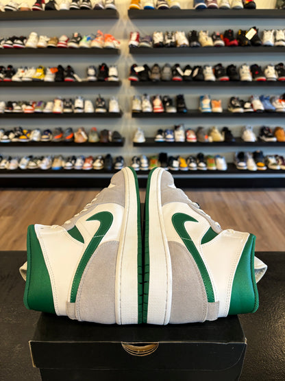 Jordan 1 Mid Grey Green Size 10 Pre-Owned
