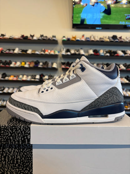 Jordan 3 Navy Size 10 Pre-Owned