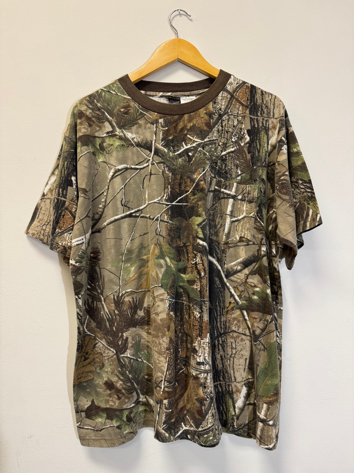 Ranger Camo Pocket Tee Size XL Vintage