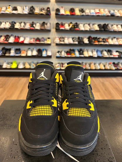 Jordan 4 Yellow Thunder Size 6.5Y (8W) Pre-Owned