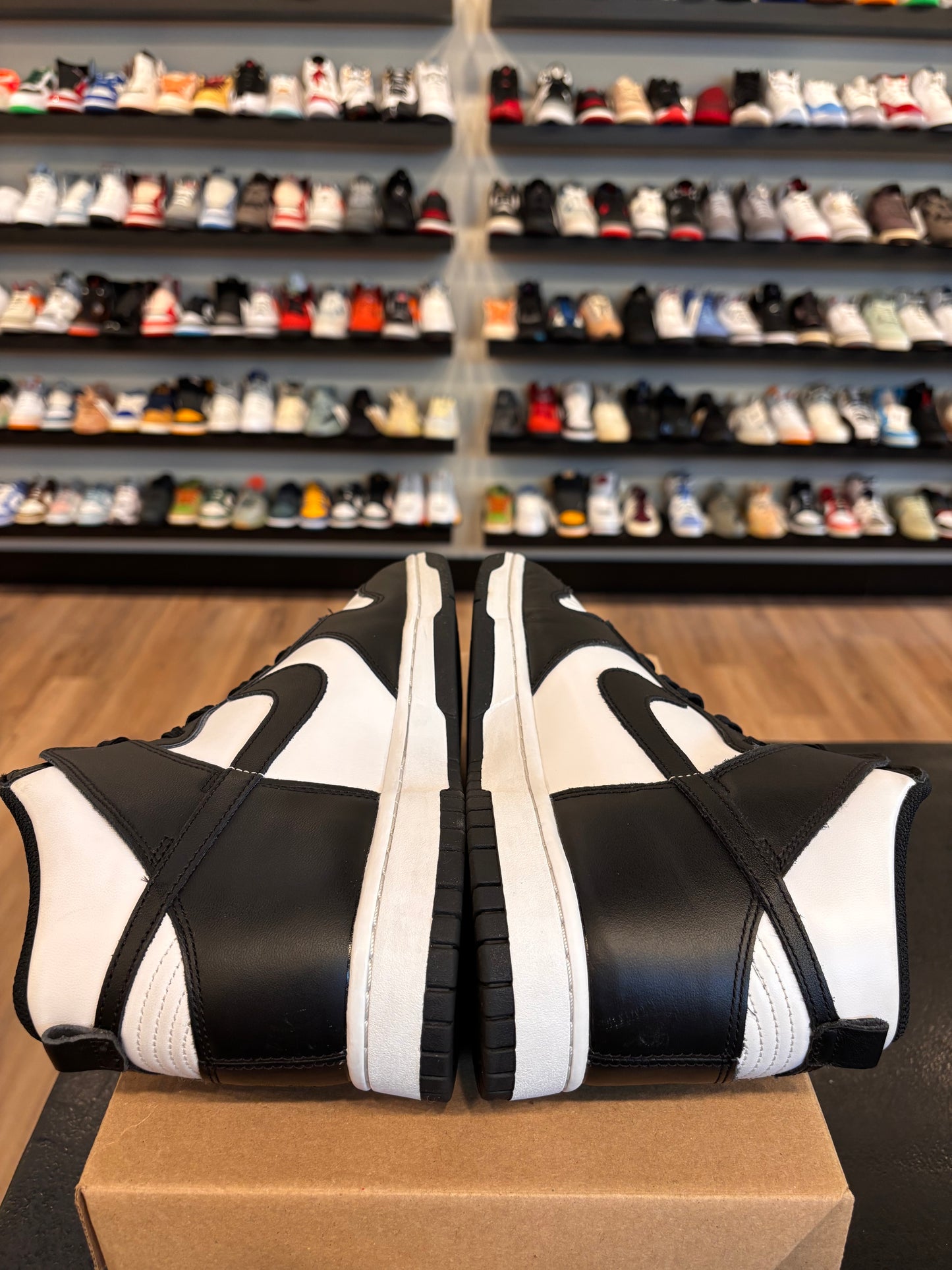 Nike Dunk High Panda Size 9 (10.5W) Pre-Owned (No Box)