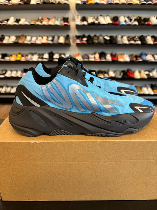 Yeezy 700 MNVN Bright Cyan Size 8.5 Brand New