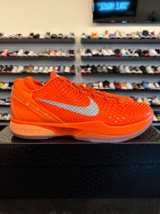 Nike Kobe 6 Protro Total Orange Size 12 Pre-Owned