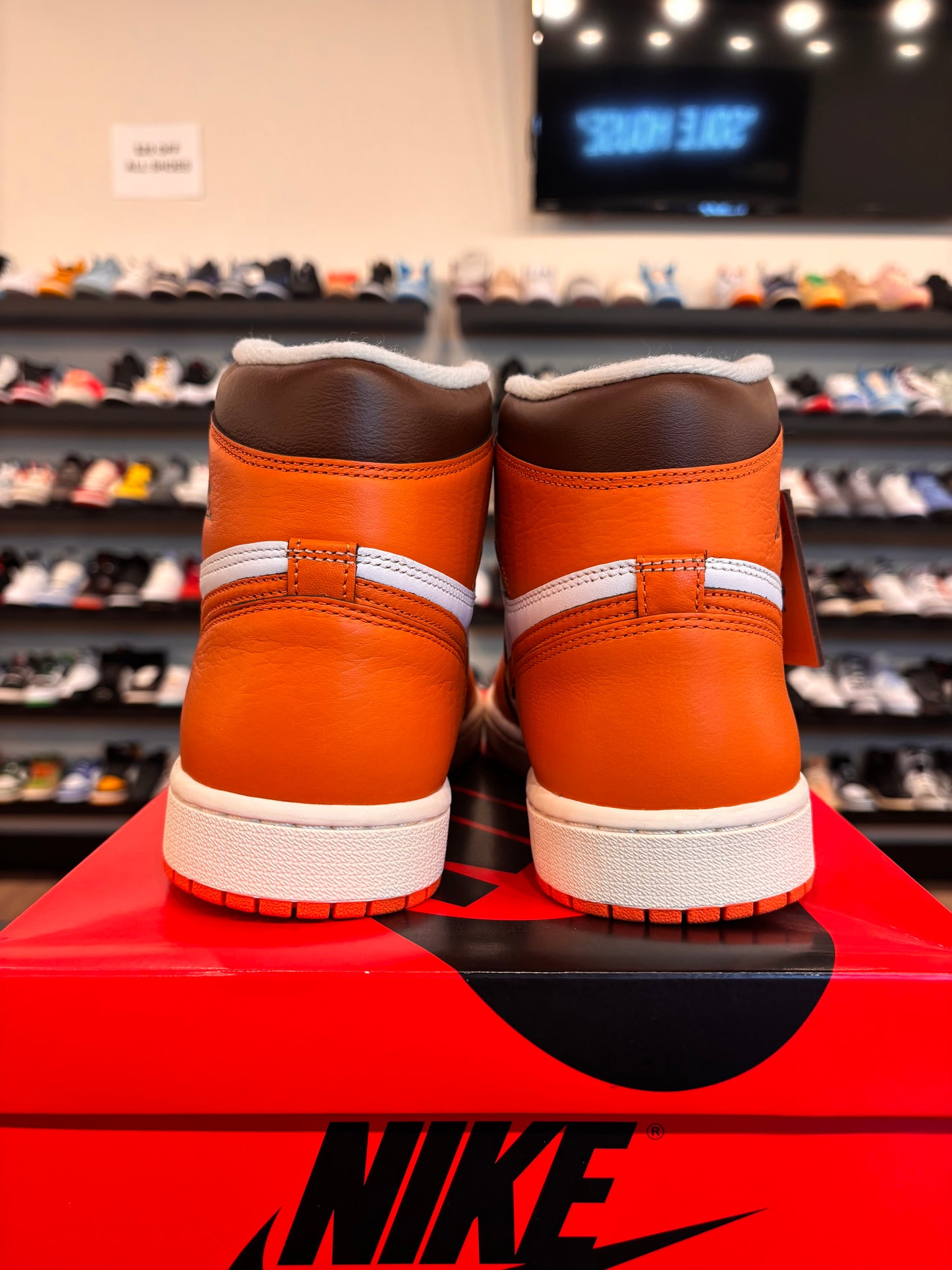 Jordan 1 Starfish Size 9 (10.5W) Brand New