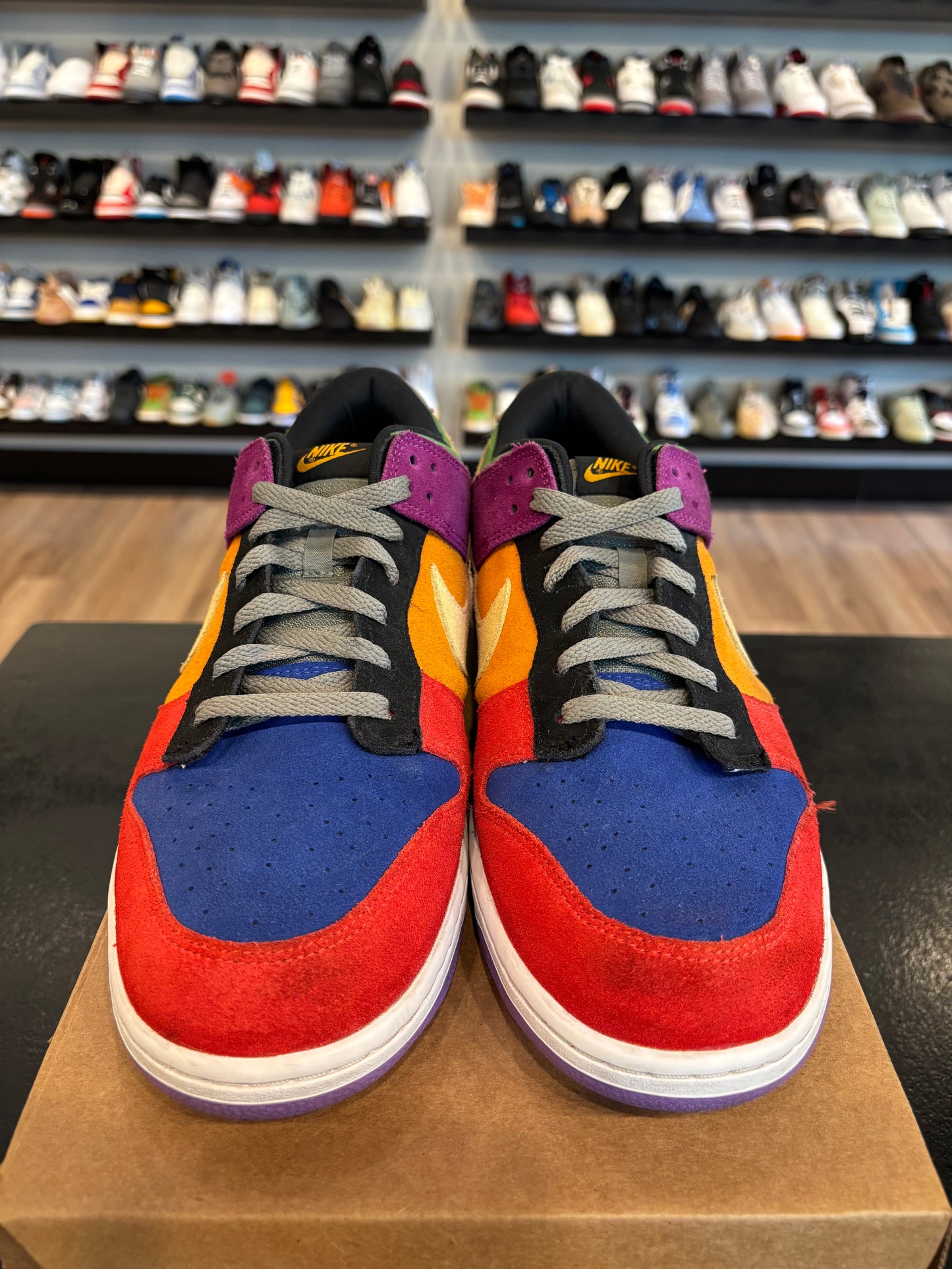 Nike Dunk Low Viotech Size 12 Pre-Owned (No Box)