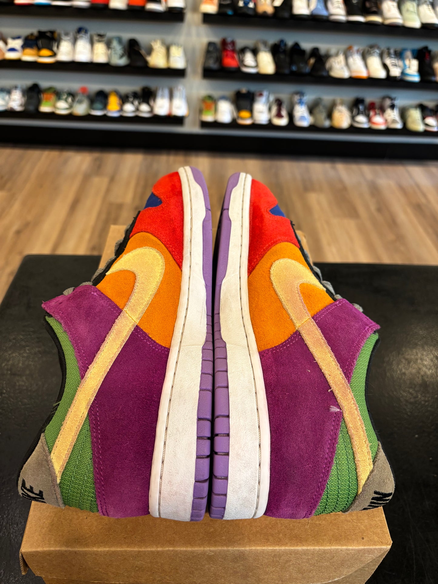 Nike Dunk Low Viotech Size 12 Pre-Owned (No Box)